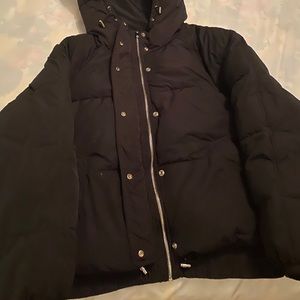 Zara black puffer jacket